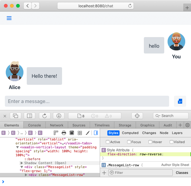 Building a chatbot app in Java | Vaadin