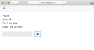Building a chatbot app in Java | Vaadin