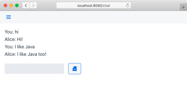 Building a chatbot with Vaadin-3