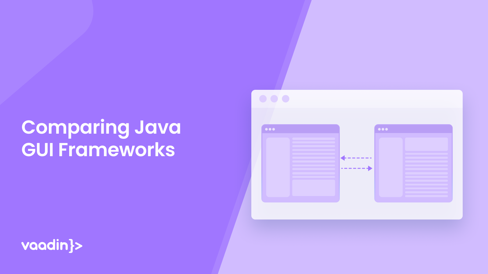 Comparing Java  GUI Frameworks