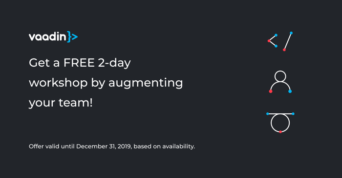 Free Workshop with All Vaadin Team Augmentation Services