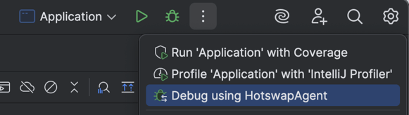 Debug using HotswapAgent