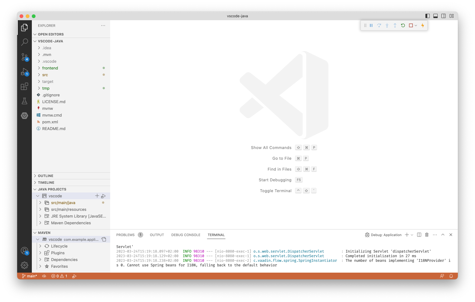 java-maven-panels