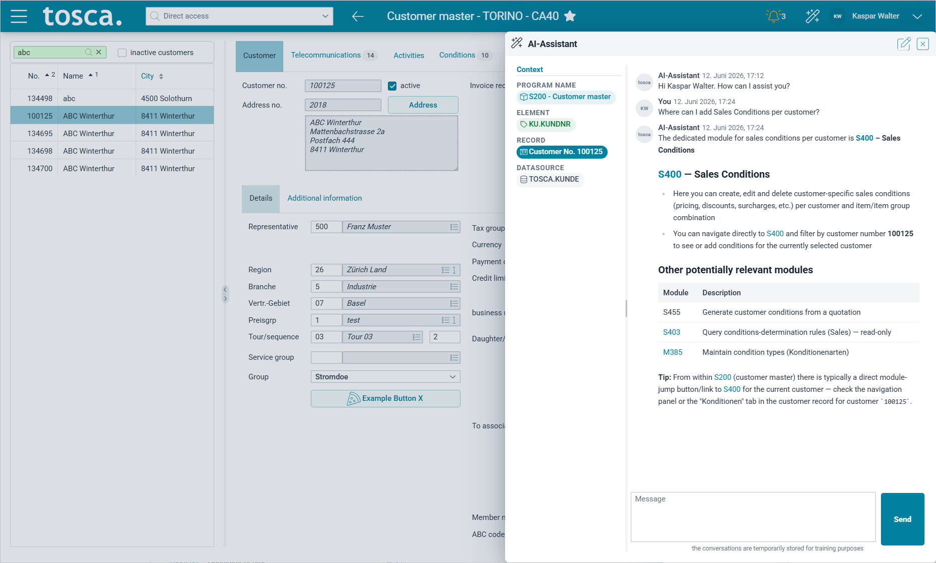 The modernization opened the door to new AI capabilities, including an assistant that helps users access ERP information and navigate workflows using natural language.