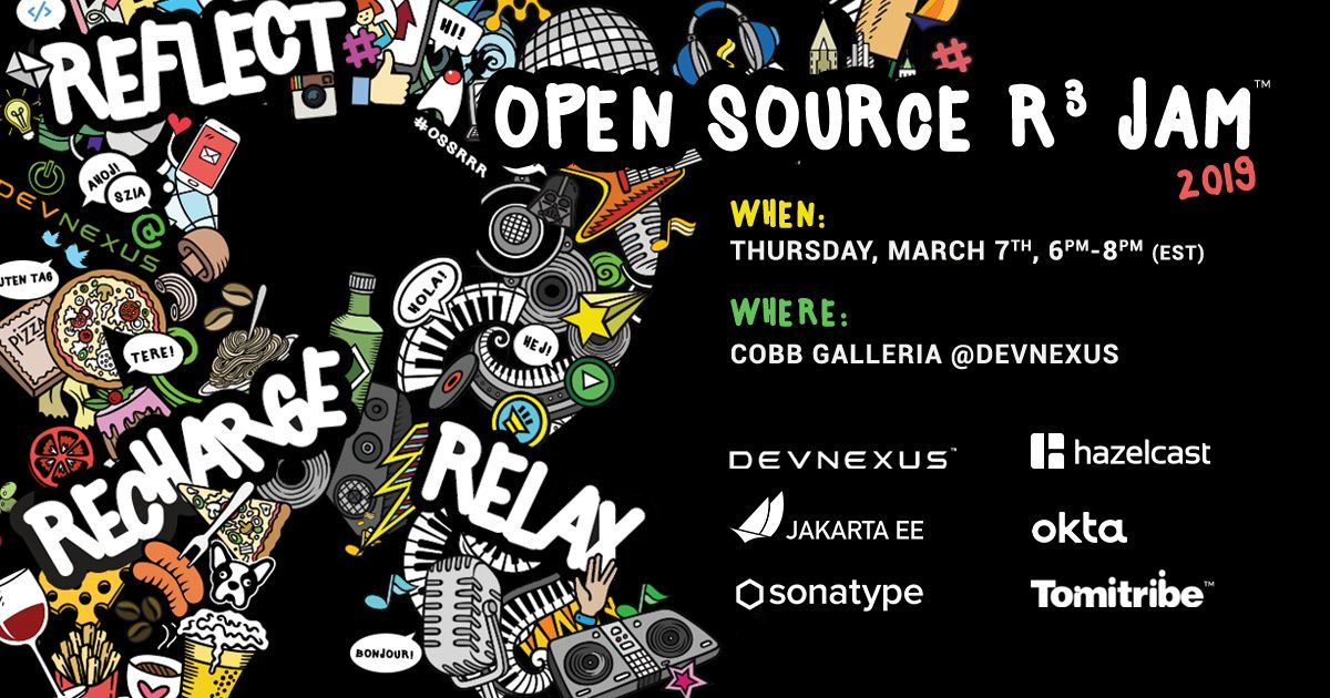 Open source RRR party at DevNexus 2019