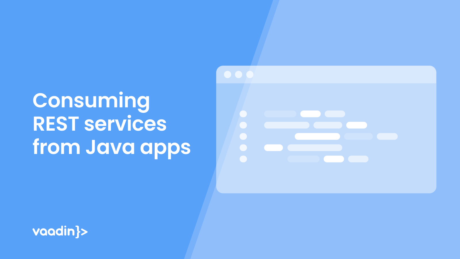 Consuming REST Services from Java applications