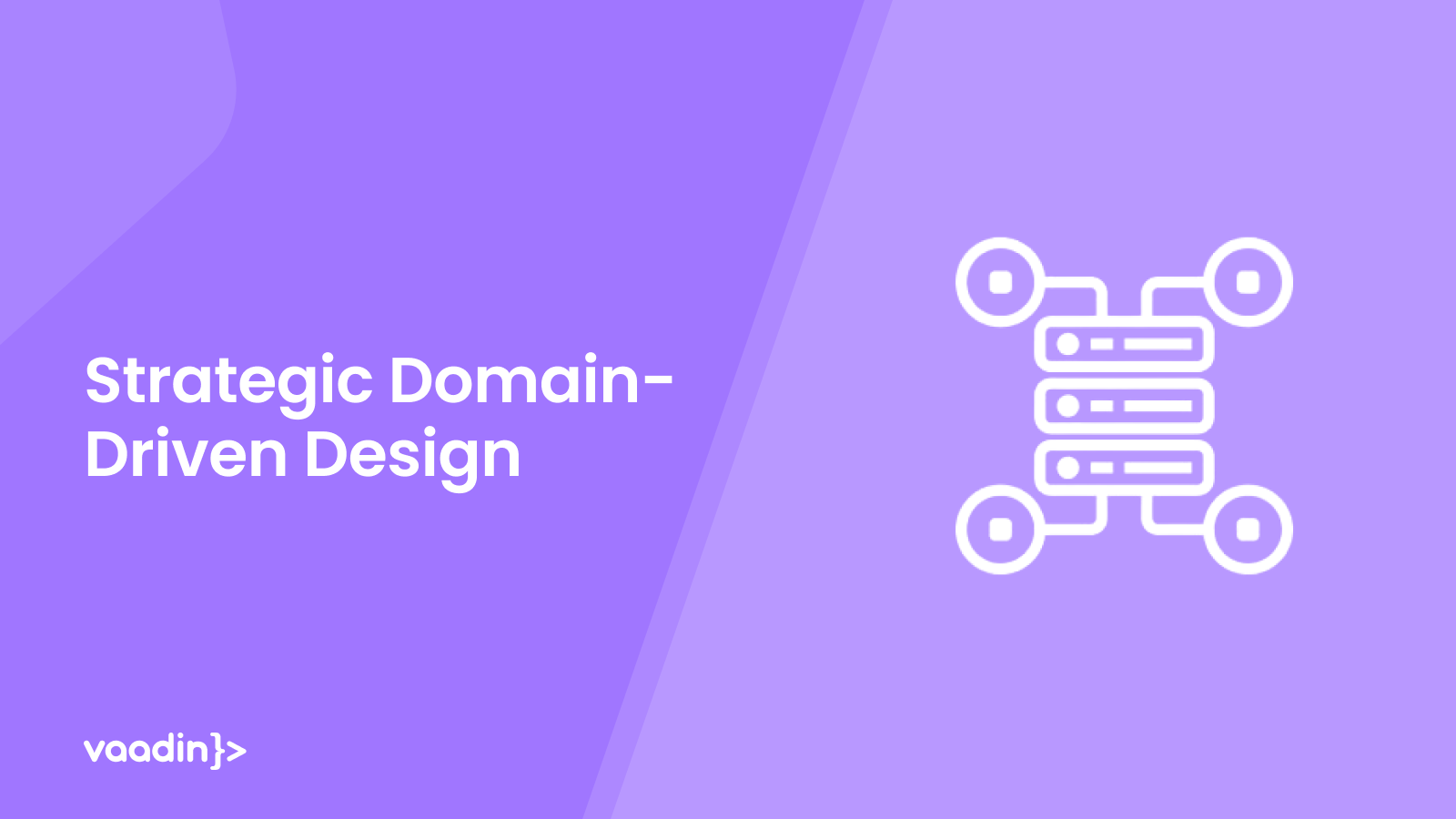 Learn about strategic domain-driven design in this blog series.