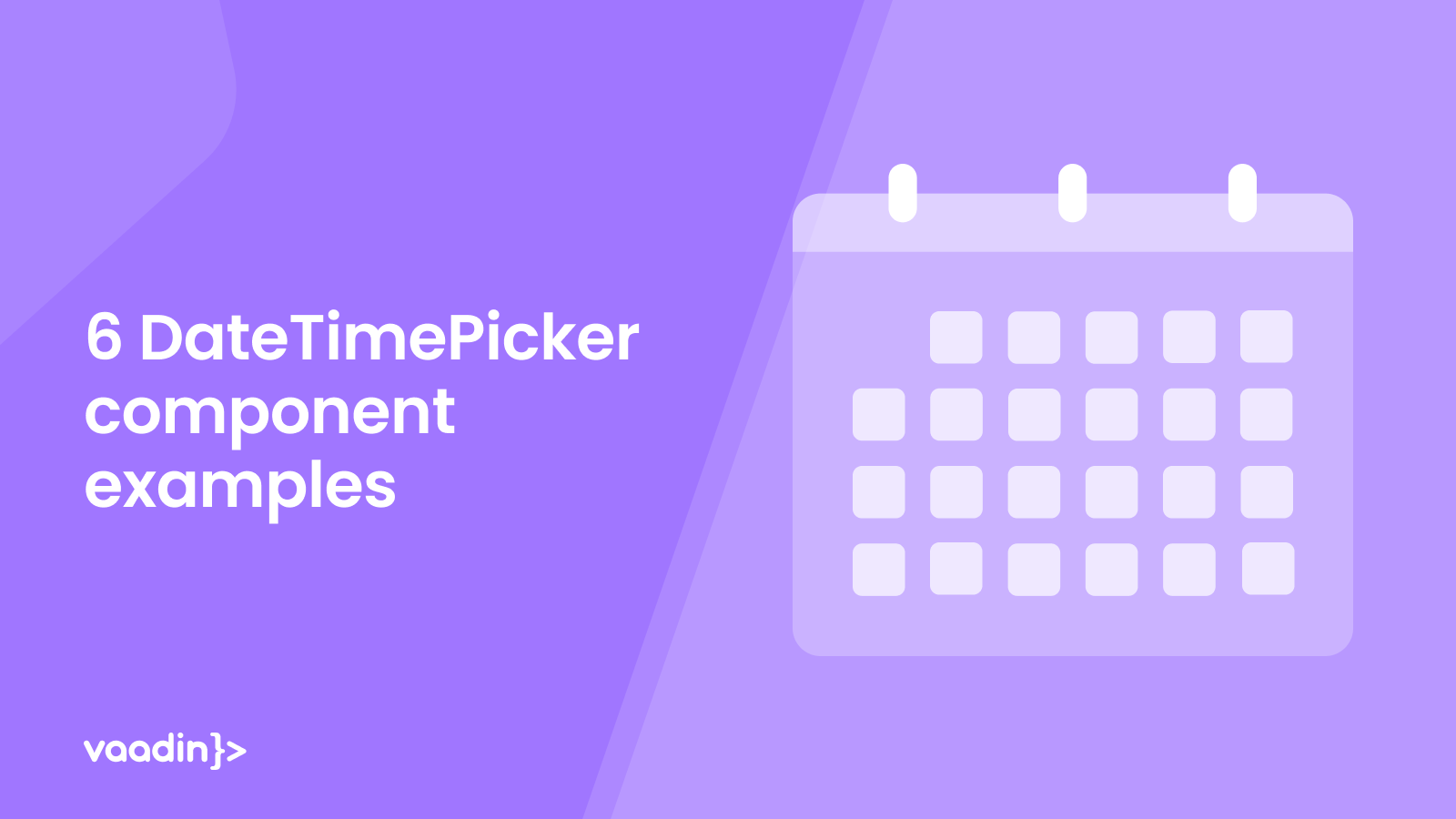 Best DateTimePicker components to consider for your next project