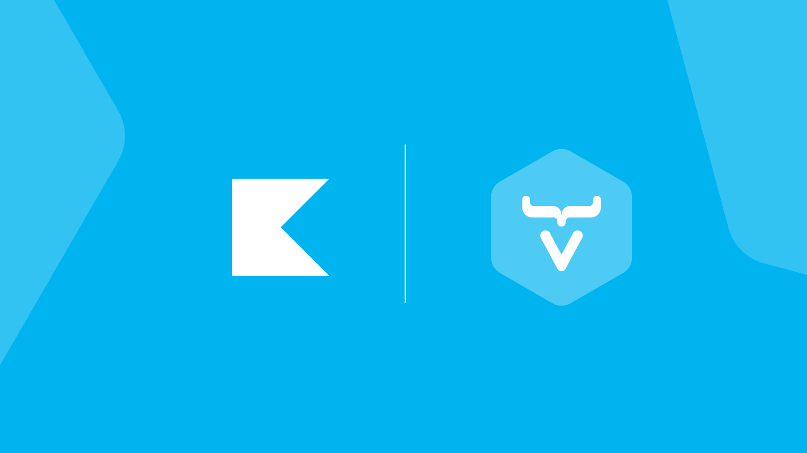 Kotlin and Vaadin logos side by side in white