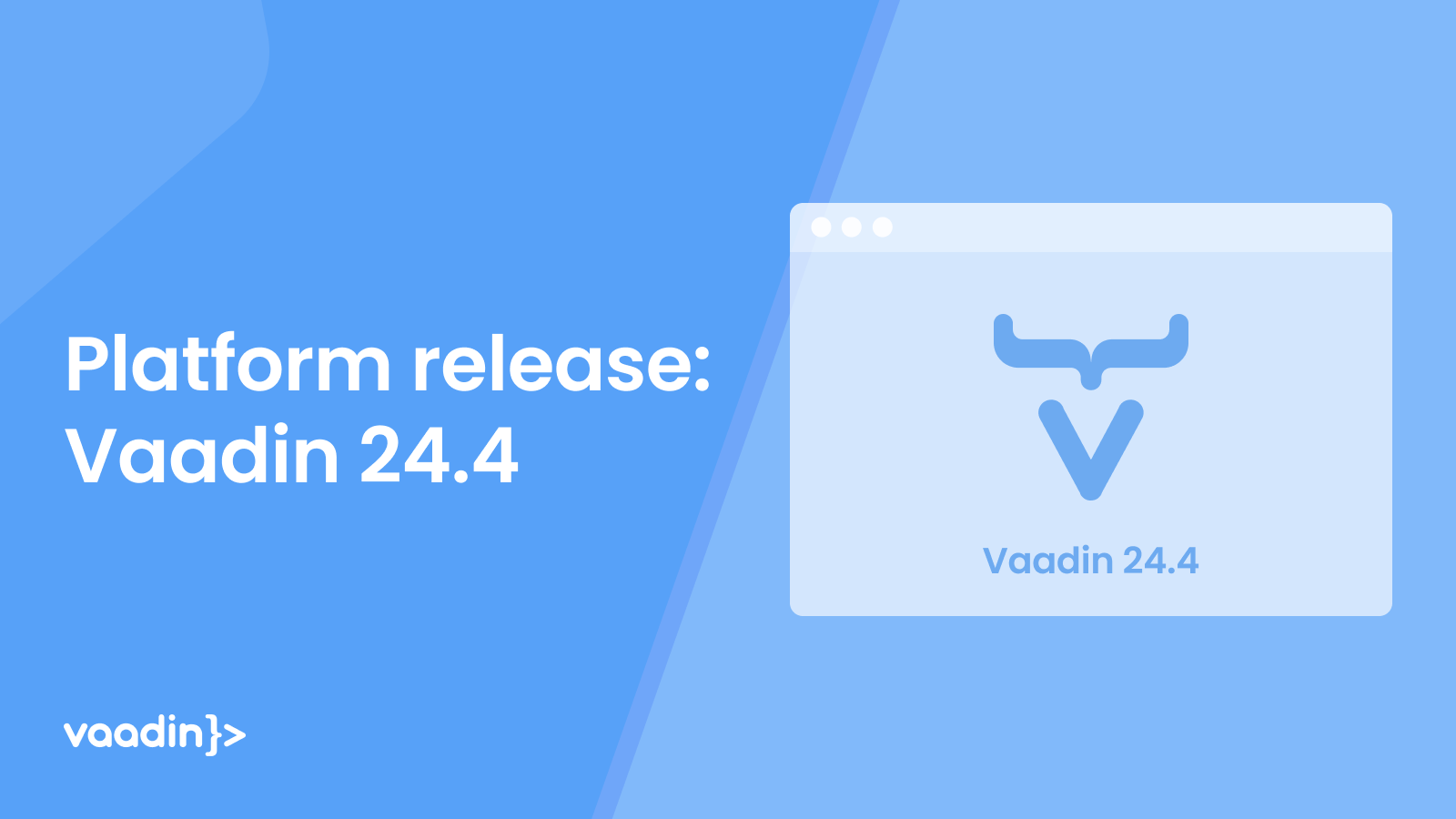 See what's new in Vaadin 24.4