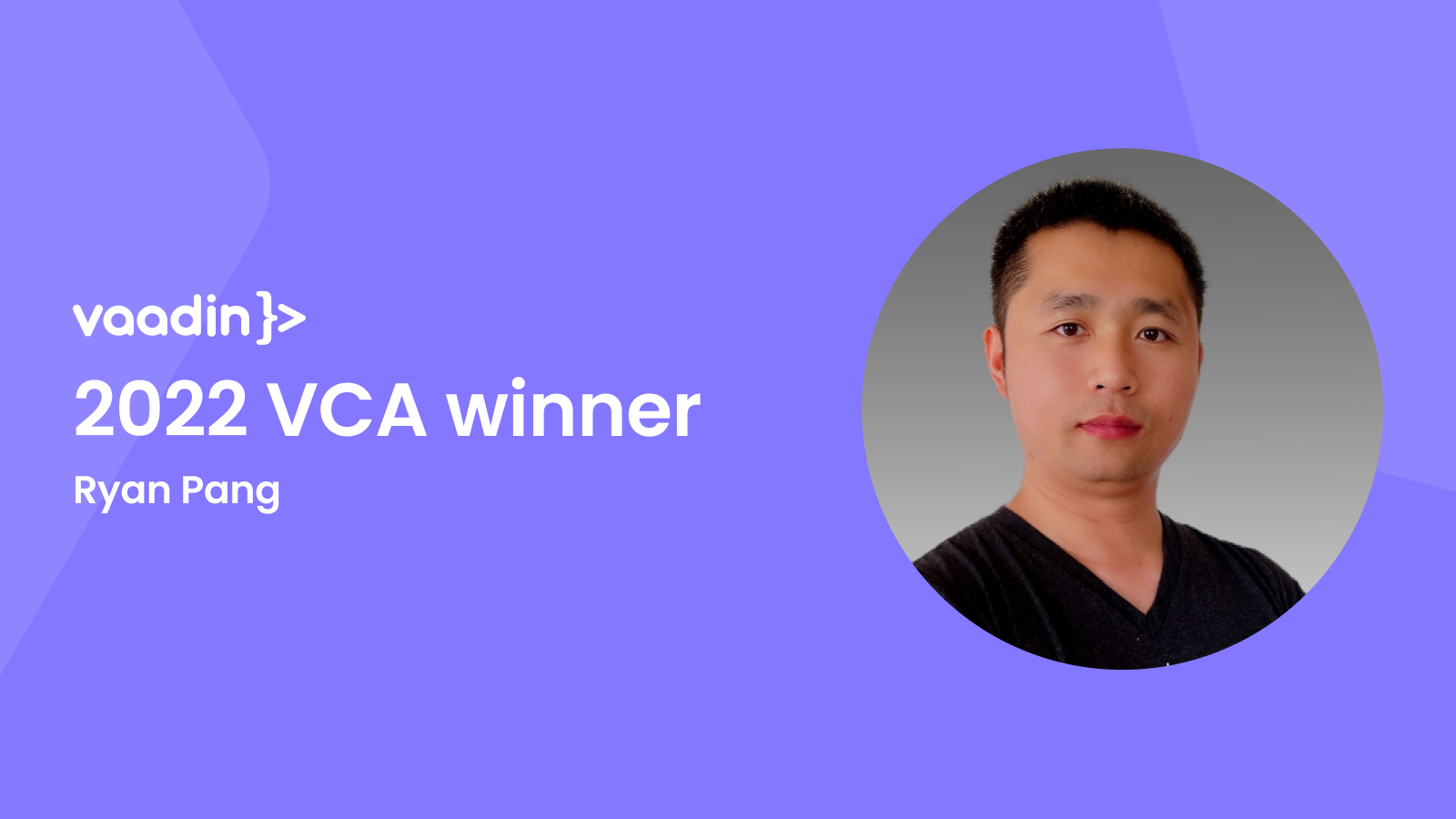 2022 VCA winner Ryan Pang