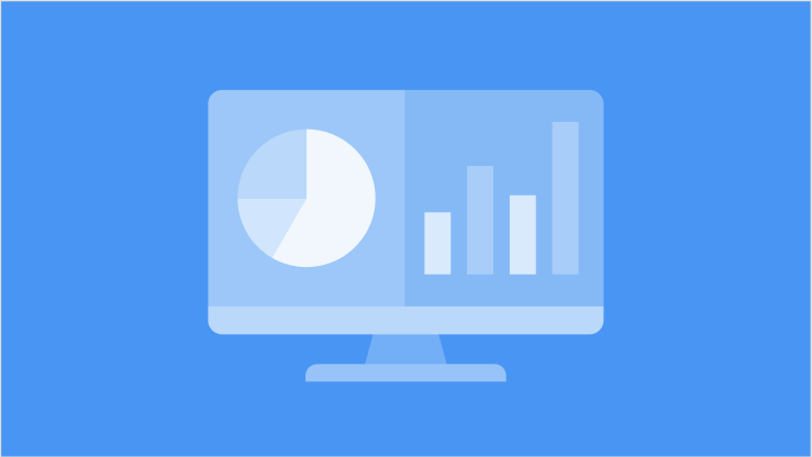 Display screen with performance charts