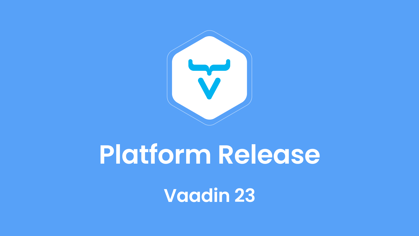 Vaadin 23 release logo